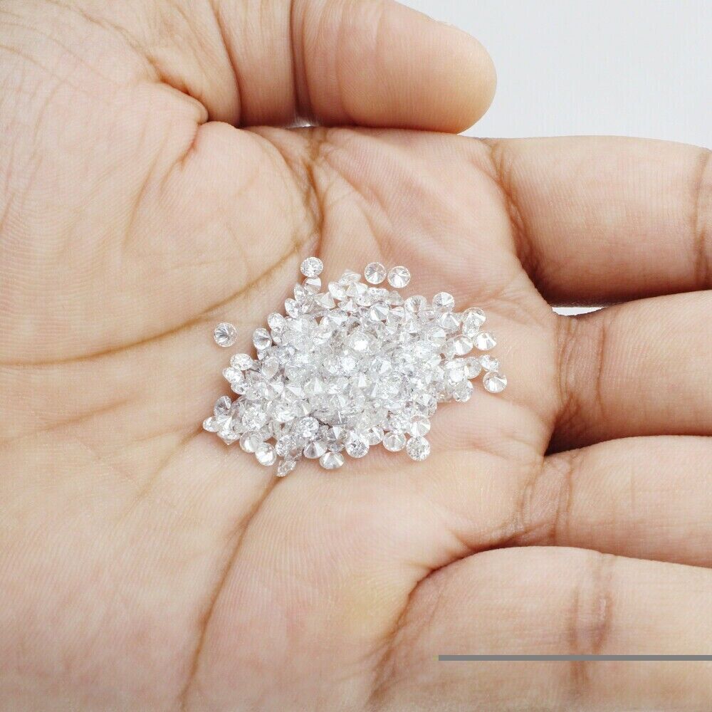 Loose Lab Grown CVD Diamond 2 MM-2.10 MM VS1 CLEARITY 28 PICS LOT CVD DIAMONDS.