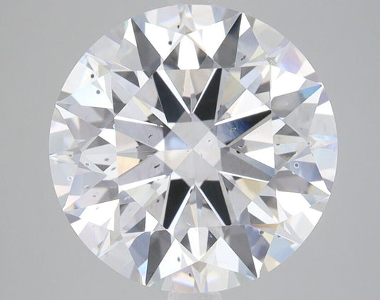 Round SHAPE 5.66 Cts IGI CERTIFIED LAB GROWN CVD Diamond H Color VS1 Clarity