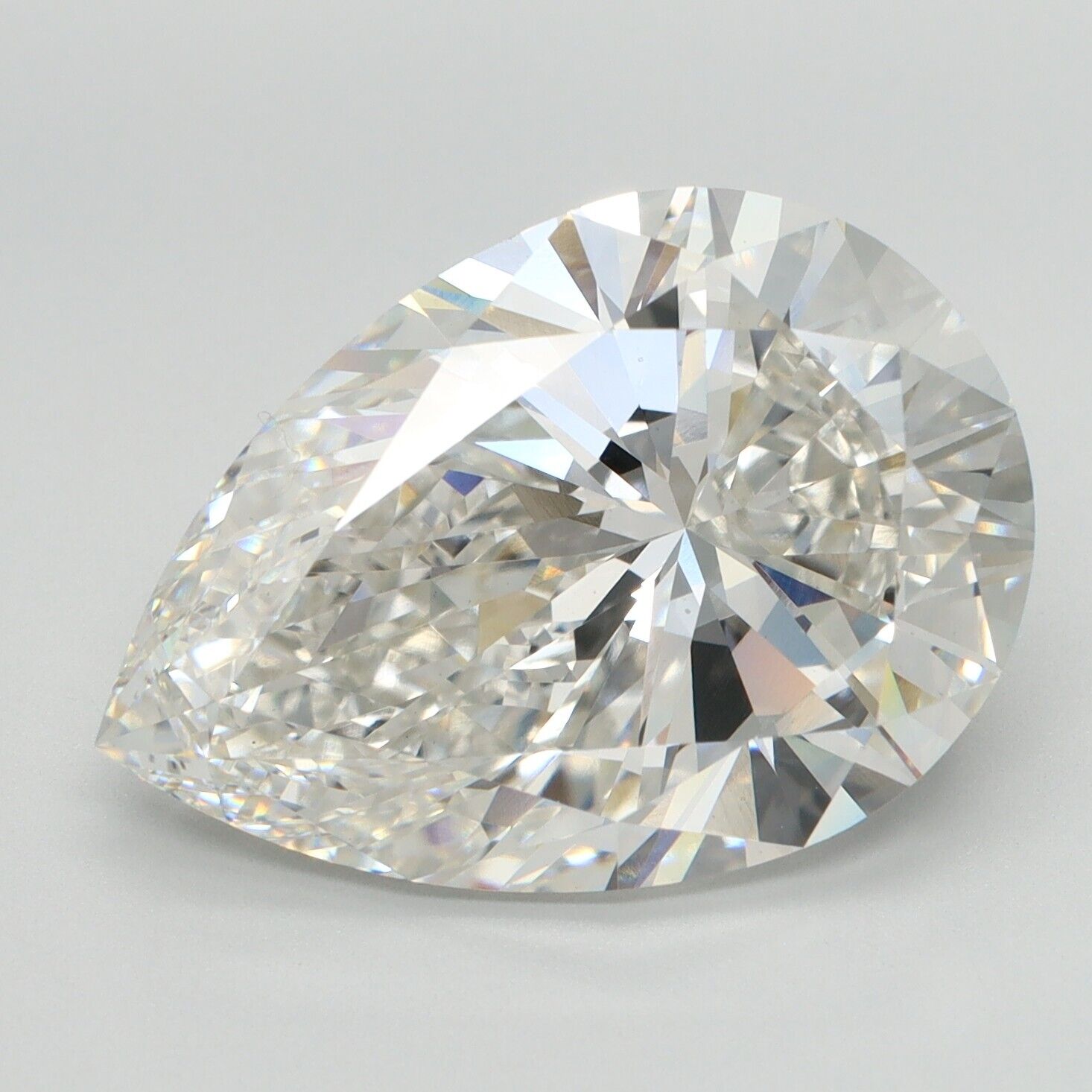  PEAR SHAPE 9.00 CARAT IGI Certified G VS1 Lab Grown CVD Diamond