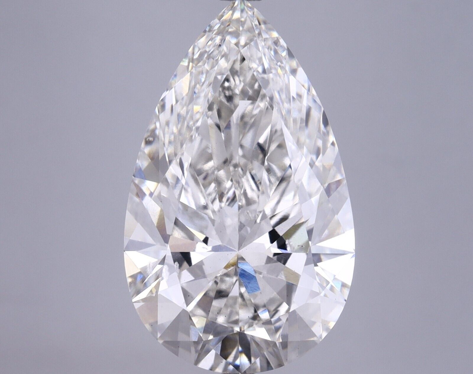 PEAR SHAPE 7.22 Cts IGI Certified Lab Grown CVD Diamond G Color SI1 Clarity