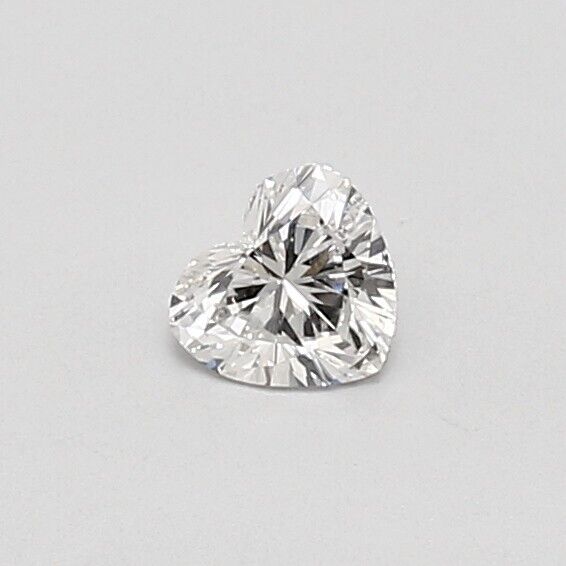 0.30 Ct HEART SHAPE F Color VS2 Clarity  IGI CERTIFIED LAB GROWN CVD Diamond