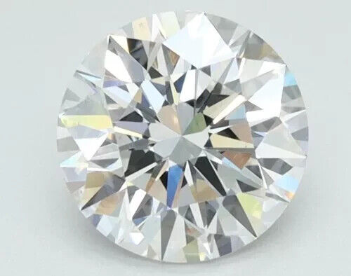 Lab Grown 6.52 Cts ROUND Cut IGI Certified CVD Diamond G Color VS1 Clarity STONE
