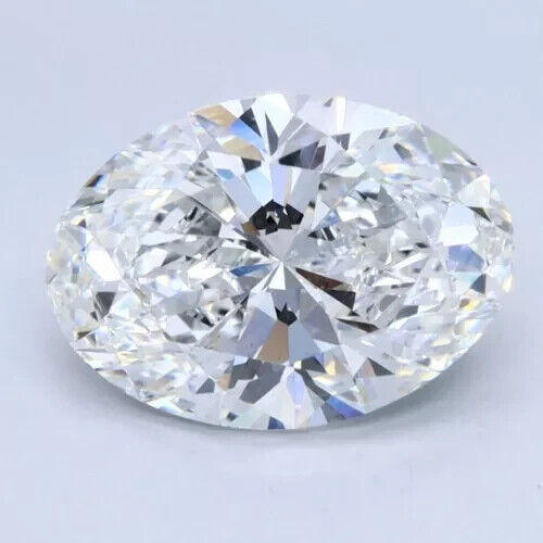 Lab Grown CVD Diamond 8.21 Cts OVAL Cut  IGI Certified E Color VS2 Clarity