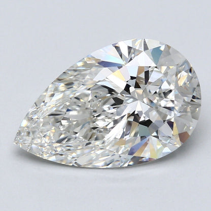 PEAR SHAPE 7.56 Cts F VS1 IGI Certified Lab Grown CVD Diamond Best for Rings