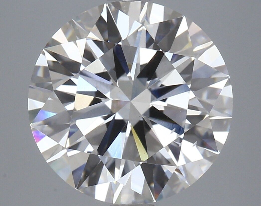 Round Excellent Cut 4.50 cts G VS2 IGI Certified CVD Lab Grown Loose Diamonds