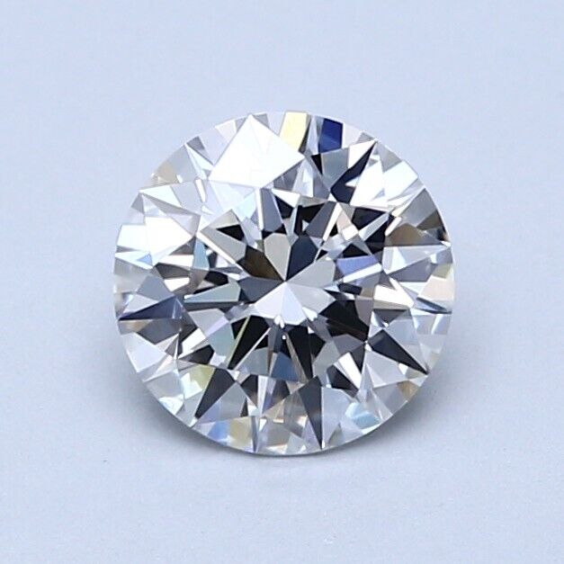 LAB GROWN CVD Diamond F Color VS1 Clarity 0.60 Ct  ROUND Cut AMERICAN SELLER