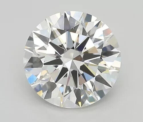 Lab Grown 7.10 Cts ROUND Cut IGI Certified CVD Diamond G Color VS2 Clarity STONE