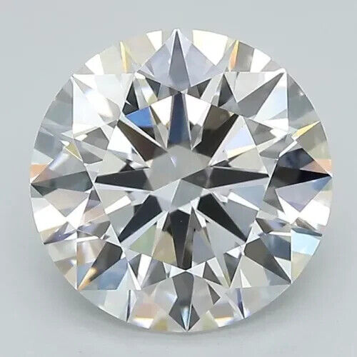 Round Cut 1.01 Cts IGI Certified Lab Grown CVD Diamond E Color SI1 Clarity