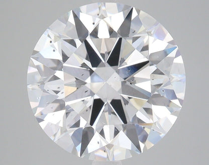 Round SHAPE 5.51 Cts G Color SI1 Clarity IGI CERTIFIED LAB GROWN CVD Diamond