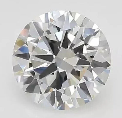 Round Cut 1.19 Cts IGI Certified Lab Grown CVD Diamond E Color SI1 Clarity