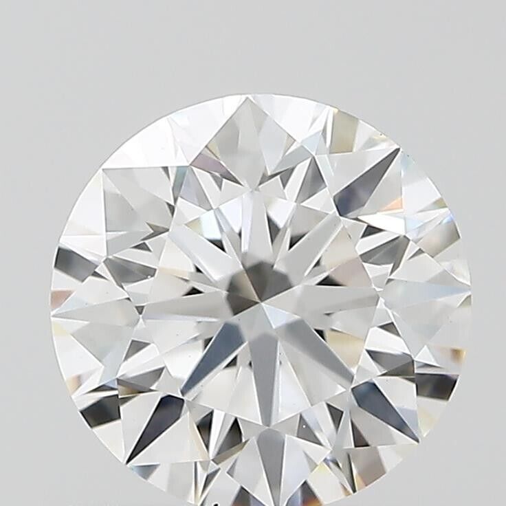 ROUND Cut 0.90 Cts IGI Certified Lab Grown CVD Diamond D Color VVS2 Clarity