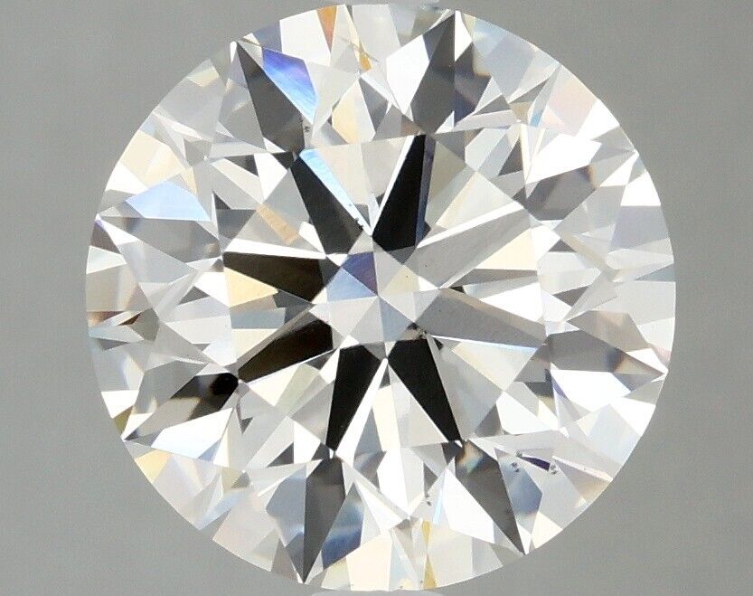 Round Excellent Cut 3.53 cts H VS2 IGI Certified CVD Lab Grown Loose Diamonds