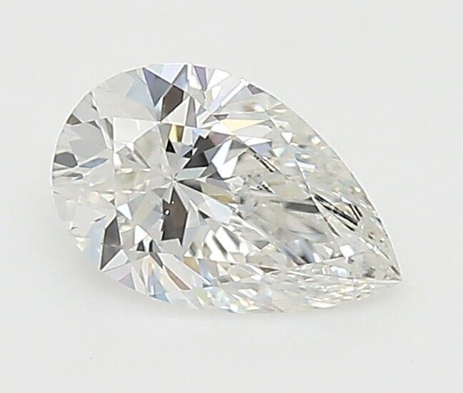 Pear Cut 2.83 Cts IGI Certified Lab Grown CVD Diamond F Color VS1 Clarity STONE