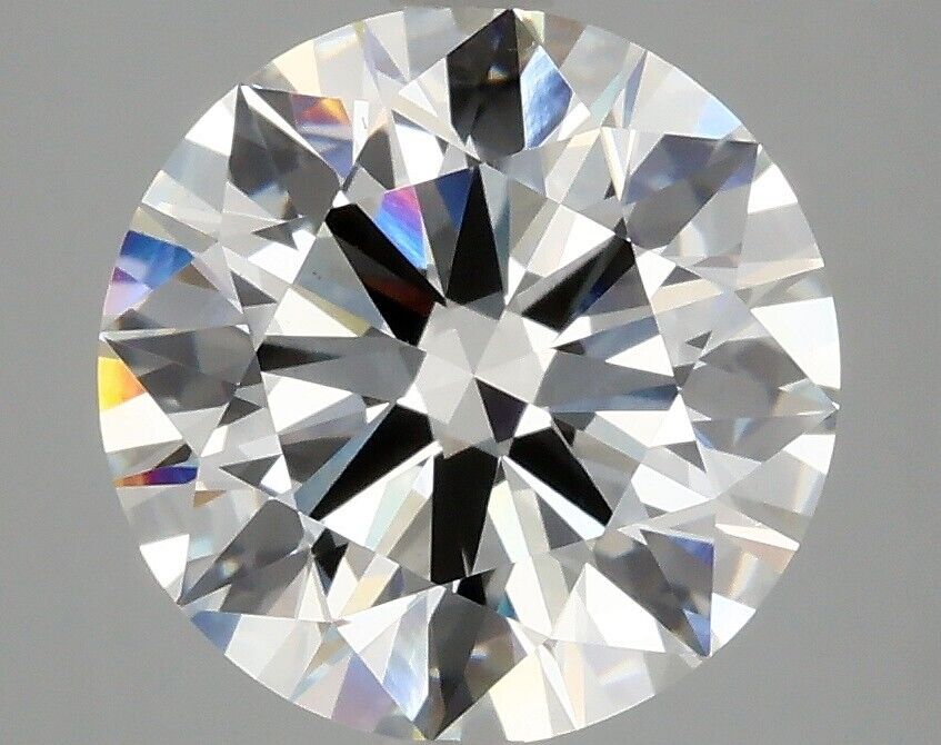 Round Excellent Cut 3.63 cts IGI Certified H VS1 CVD Lab Grown Loose Diamonds