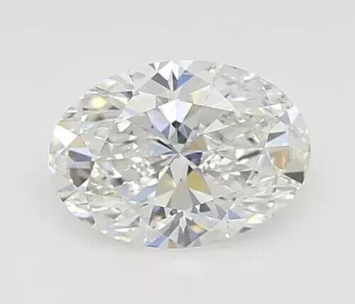 Lab Grown CVD Diamond 3.07 Cts OVAL Cut IGI Certified H Color VS2 Clarity STONE