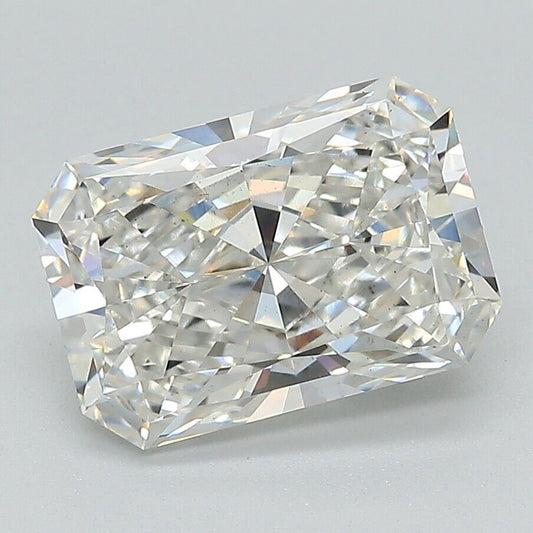 Lab Grown CVD Diamond IGI Certified 3.06 Cts RADIANT Cut G Color VS2 Clarity