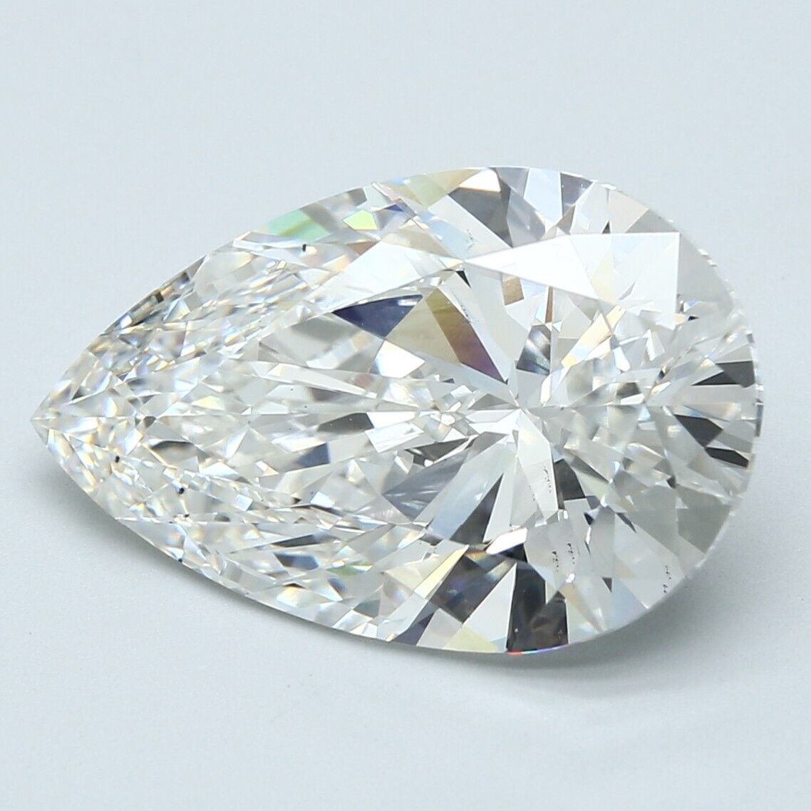 9.33 Cts PEAR SHAPE G VS2 IGI Certified Lab Grown CVD Diamond For Solitaire Ring