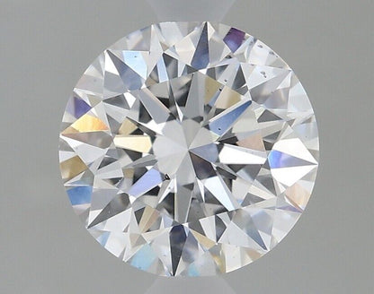 Round Cut 1.08 Cts IGI Certified Lab Grown CVD Diamond G Color VS1 Clarity