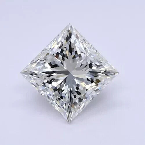 PRINCESS Cut Lab Grown 11.10 Cts IGI Certified CVD Diamond F Color VS1 Clarity