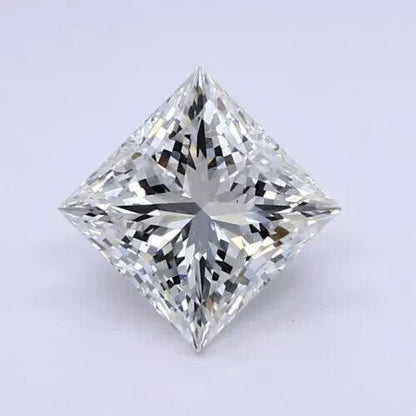 PRINCESS Cut Lab Grown 11.10 Cts IGI Certified CVD Diamond F Color VS1 Clarity