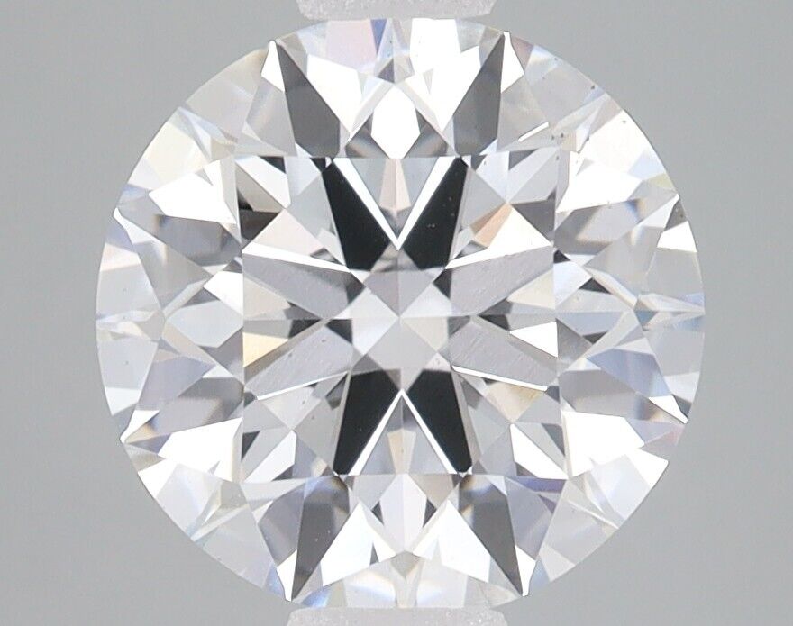 Round Cut 3.10 Cts E Color VS2 Clarity Lab Grown GIA Certified CVD DIAMOND