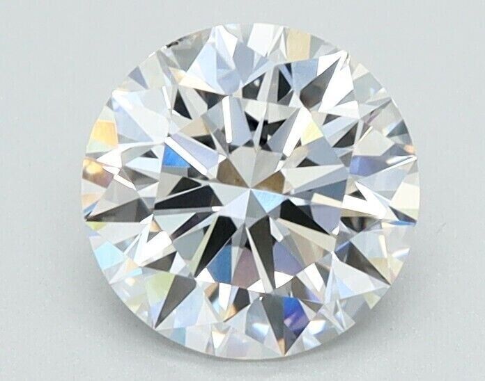 Round Excellent Cut 1.33 CTS F VVS2 IGI Certified CVD Lab Grown Loose Diamonds