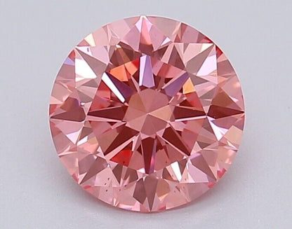 Round 1.02 Cts Fancy Vivid Pink VS2 IGI Certified CVD Lab Grown LOOSE Diamond