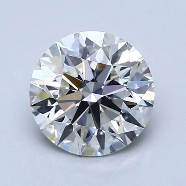 Uncertified 1.50 Cts ROUND Cut Lab Grown CVD Diamond F Color VS2 Clarity STONE