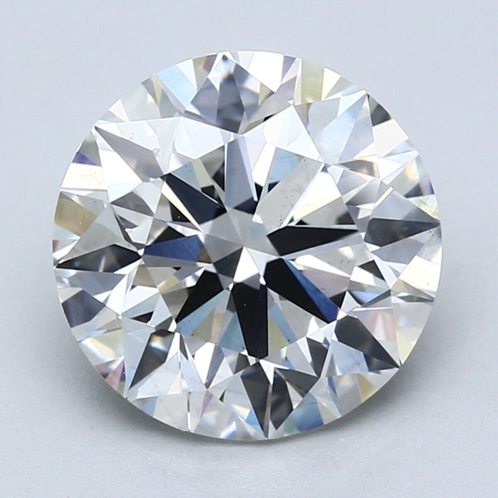 Round Lab Grown 5.22 Carat G Color VS2 Clarity STONE IGI Certified CVD DIAMOND