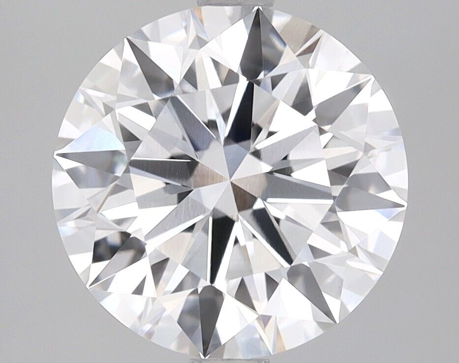 Round Excellent Cut 3.04 Cts D VVS2 IGI Certified CVD Lab Grown Loose Diamonds