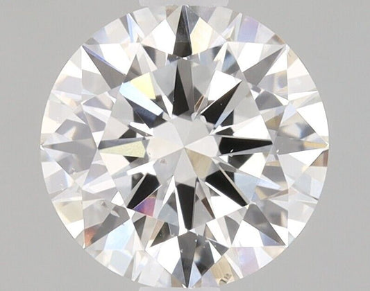 UNCERTIFIED DIAMOND LAB GROWN 1.01 Cts ROUND Cut CVD Diamond G Color SI1 Clarity