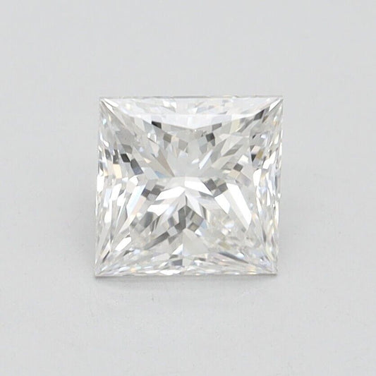 PRINCESS Cut Lab Grown 1.04 Ct IGI Certified CVD Diamond F Color VS1 Clarity