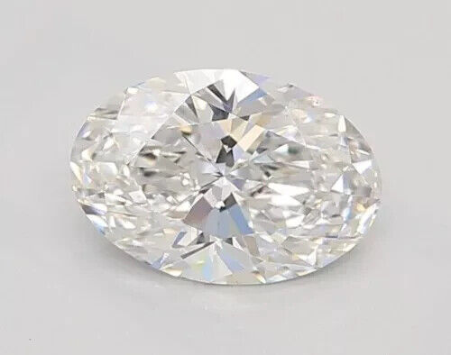 OVAL Cut Lab Grown 1.04 Cts IGI Certified CVD Diamond E Color VS2 Clarity