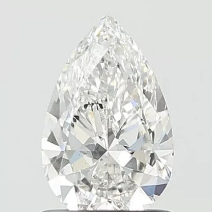 PEAR Cut 8.10 Cts IGI CERTIFIED LAB GROWN CVD Diamond F Color VS2 Clarity