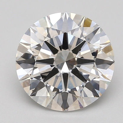 Round Excellent Cut 3.50 cts H VS2 IGI Certified CVD Lab Grown Loose Diamonds