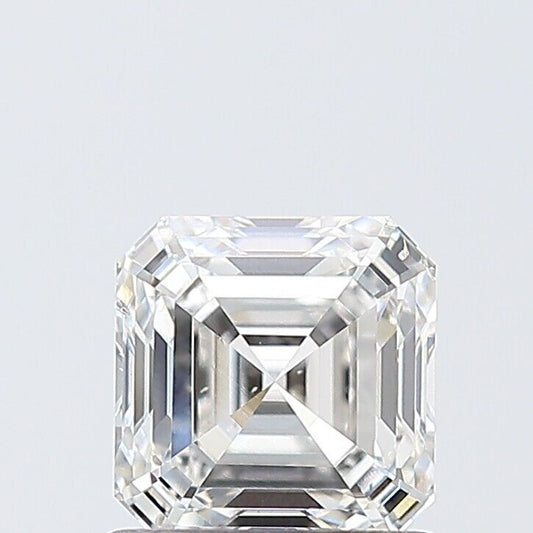 LOOSE Diamond 1.01 Cts G Color SI1 ASSCHER CUT IGI Certified CVD Lab Grown