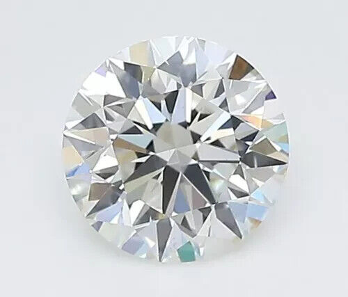 Round Cut 1.03 Cts IGI Certified Lab Grown CVD Diamond G Color VS1 Clarity