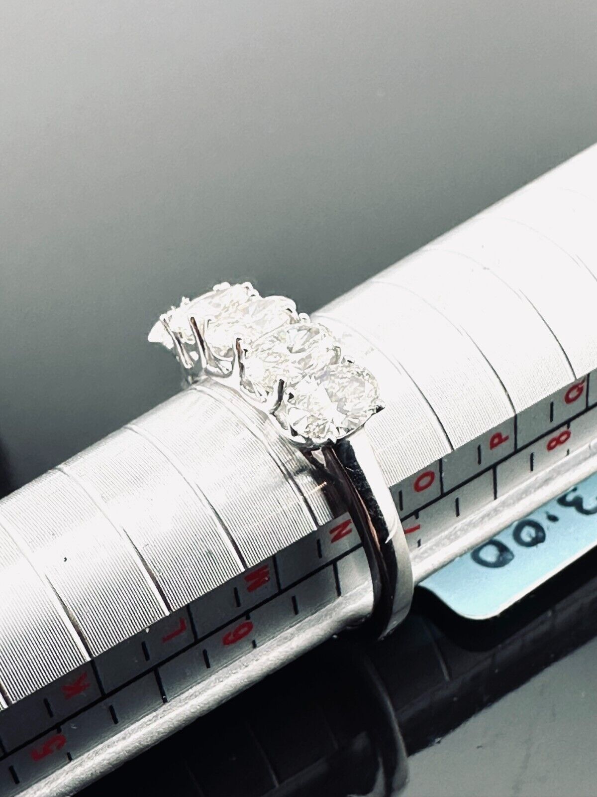 Engagement Ring 1.65 Cts Lab Grown CVD Diamond F/G VS1-2 14k WHITE Gold