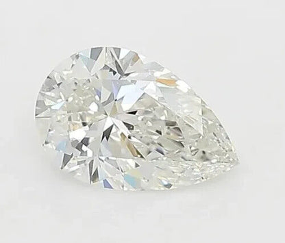 LAB GROWN IGI Certified 1.01 Cts PEAR Cut F Color VS1 Clarity CVD Diamond