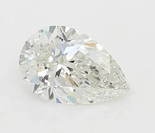 LAB GROWN IGI Certified 1.01 Cts PEAR Cut F Color VS1 Clarity CVD Diamond