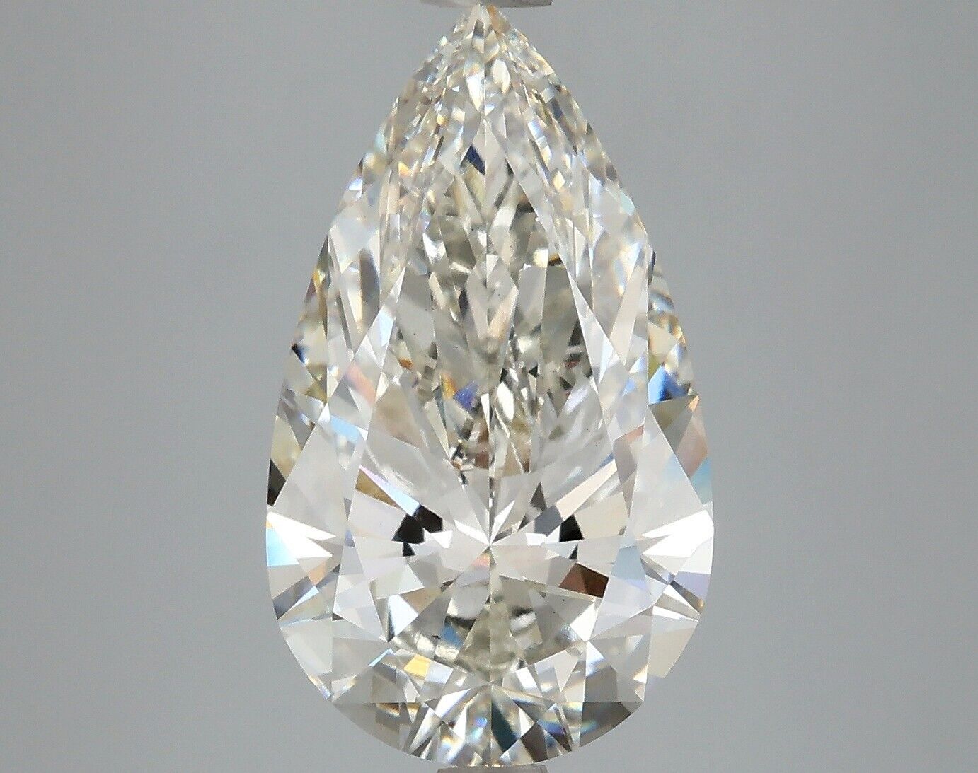 Loose 5.03 Ct Lab Grown PEAR CVD Diamond H VS1 Clarity IGI Certified CVD Diamond