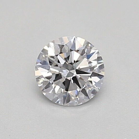 0.32 CtS Round Cut IGI Certified Lab Grown CVD Diamond D Color SI1 Clarity STONE