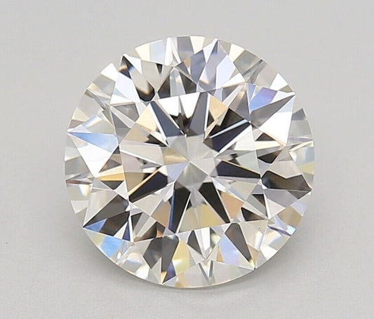 ROUND EXCELLENT CUT  3.05 CT G VVS2 IGI CERTIFIED CVD LAB GROWN LOOSE DIAMOND