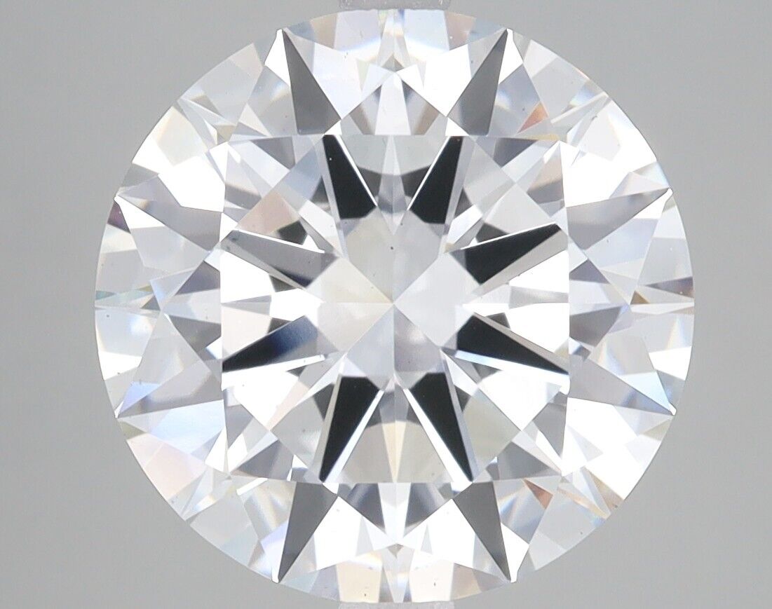 ROUND Cut 6.00 Cts IGI CERTIFIED G Color VS2 Clarity LAB GROWN CVD Diamond