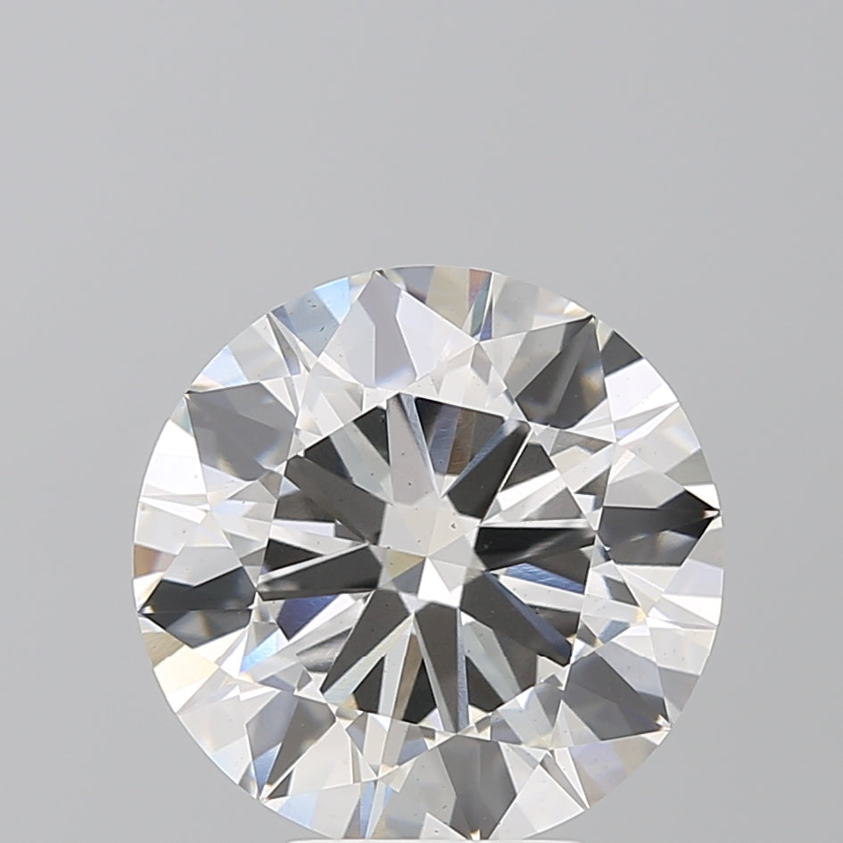 Lab Grown 5.53 Ct ROUND Cut IGI Certified CVD Diamond G Color VS2 Clarity