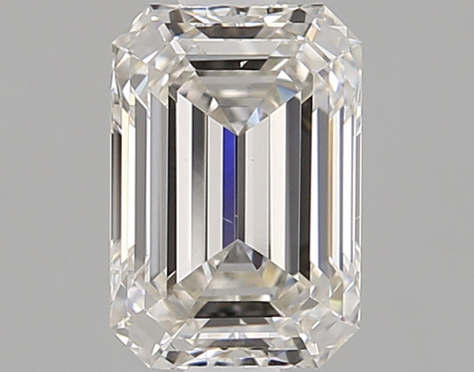 Lab Grown 1.00 Ct EMERALD Cut IGI Certified CVD Diamond H Color VS1 Clarity