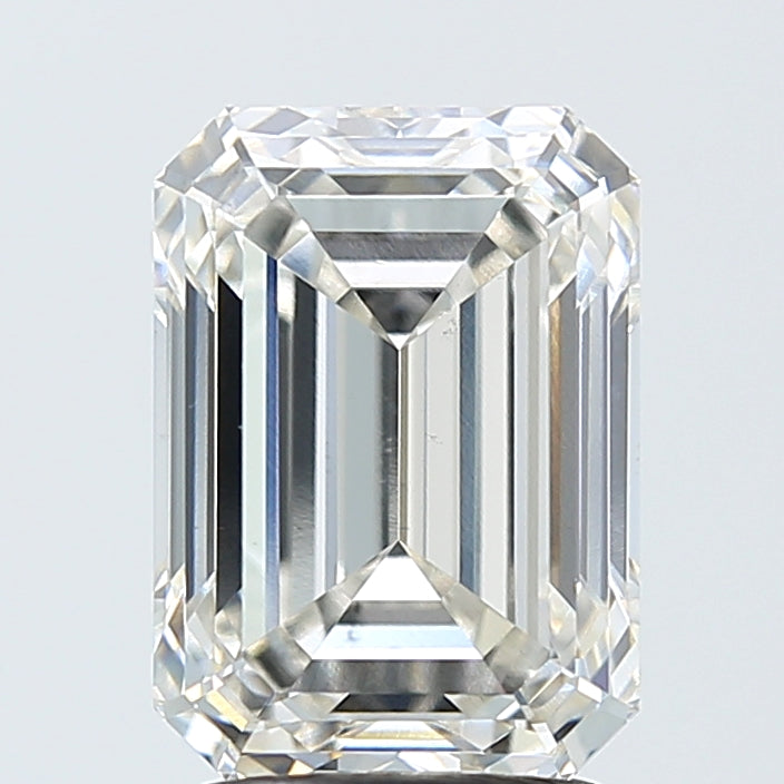 Lab Grown 3.20 Ct EMERALD Cut IGI Certified CVD Diamond I Color VS1 Clarity