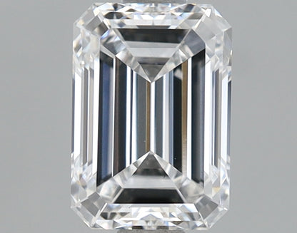 Lab Grown 1.01 Ct EMERALD Cut IGI Certified CVD Diamond E Color VS1 Clarity