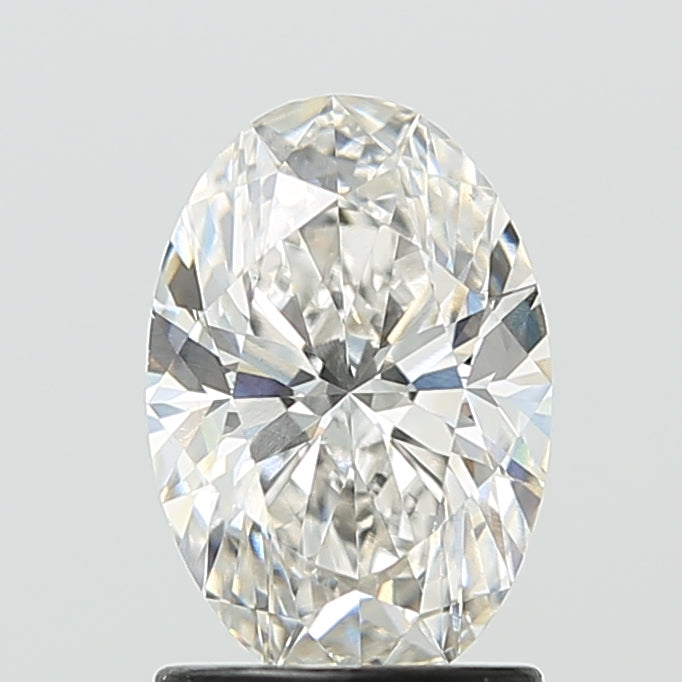 Lab Grown 1.52 Ct OVAL Cut IGI Certified CVD Diamond H Color VS1 Clarity
