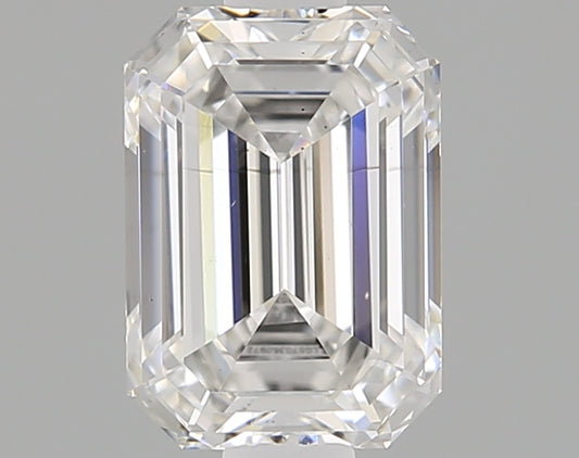 Lab Grown 1.02 Ct EMERALD Cut IGI Certified CVD Diamond E Color SI1 Clarity